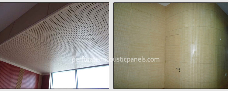 Perforated Ceiling Panels Acoustic Perforated Wood Ceiling Panels