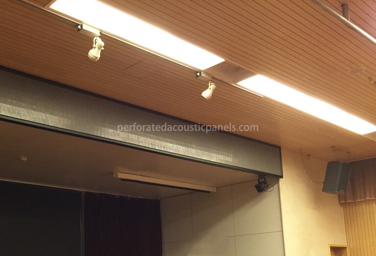 Timber Slat Ceiling System Slatted Suspended Acoustic Timber Ceiling Panels