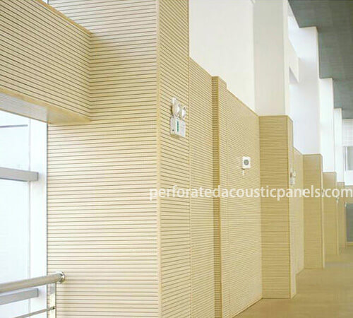 Acoustic Panel Wood Manufacturer Perforated Sound Proof Acoustic Wooden Panel