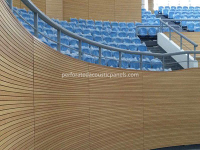 Grooved Acoustic Panel Wooden Acoustic Perforation Panels Acoustic MDF Panels