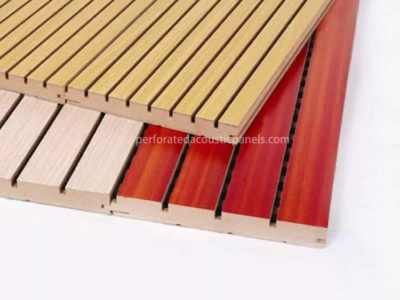 Grooved Acoustic Wood Panels Manufacturer Grooving Acoustic Panels MDF Grooved Board