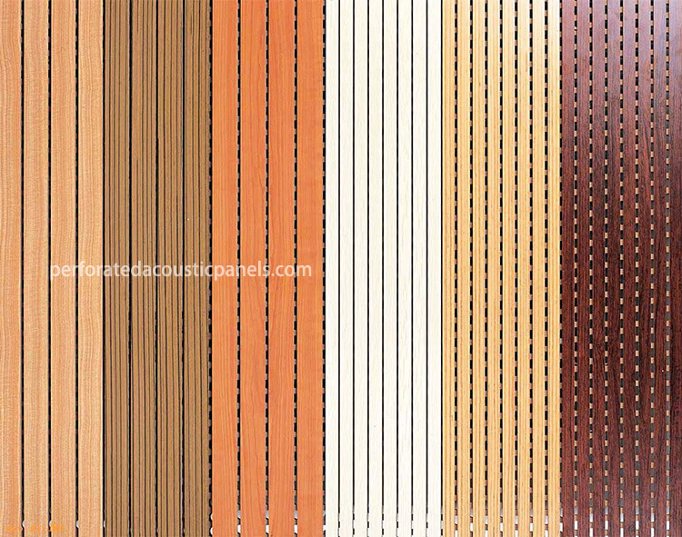 Grooved Wood Panel Factory Wood Slat Acoustic Panels Wood Panel Acoustic