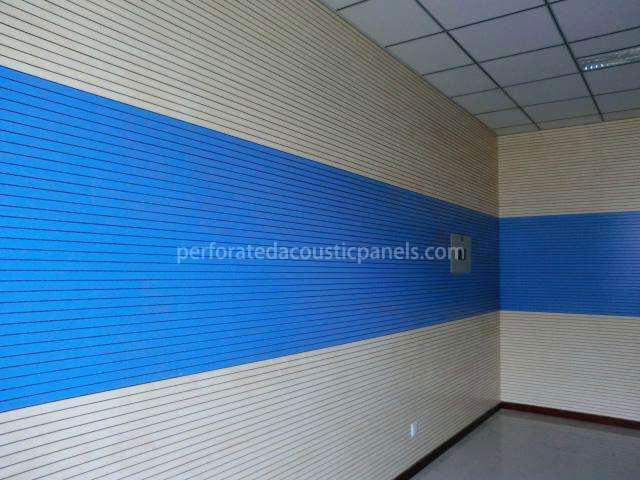 Linear Grooved Acoustic Panels Linear Sound-Absorbent Panels Multigroove Panels