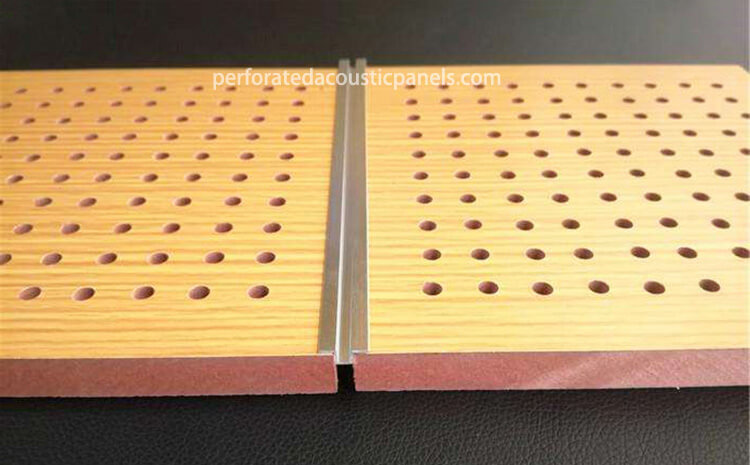 Perforated Wood Acoustic Panel- Envmart