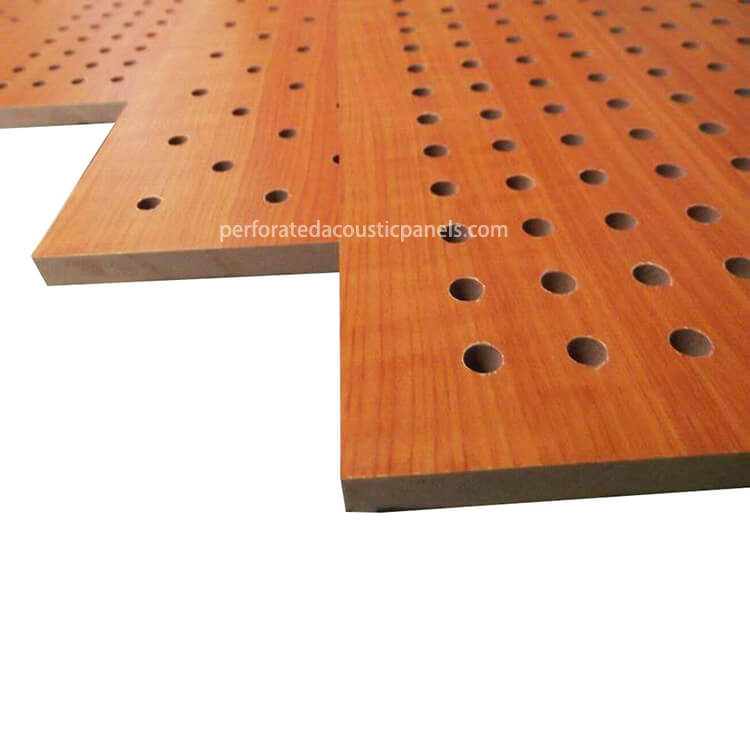 Perforated Wood Acoustic Panel- Envmart