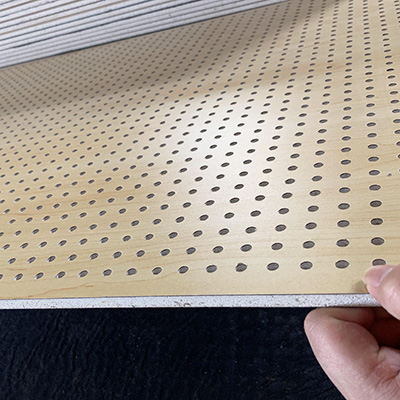 Magnesium oxide MgO perforated sound absorbing board