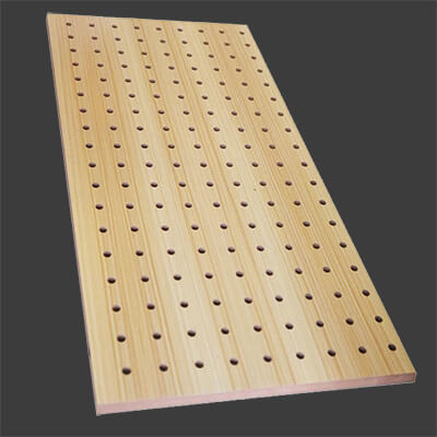 Perforated Acoustic Wood Panels Perforated Wooden Acoustic Panels Acoustic Perforated Wall LP