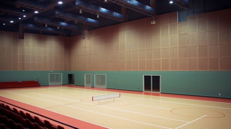 perforated plates for sports facilities